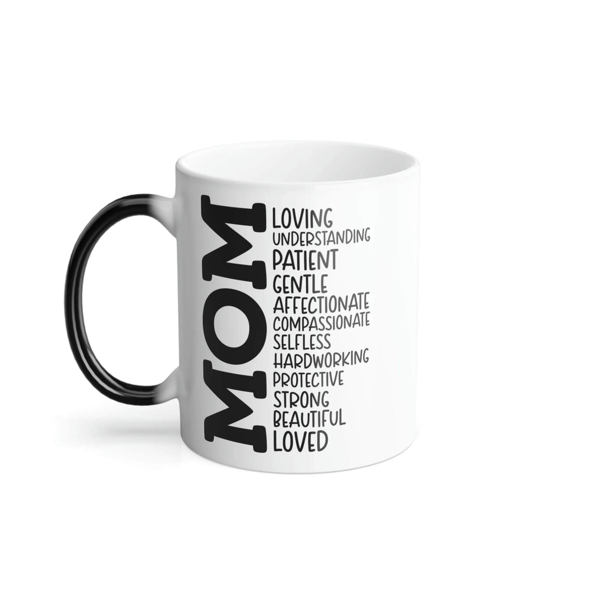 Mom describers 11oz Color Morphing Mug