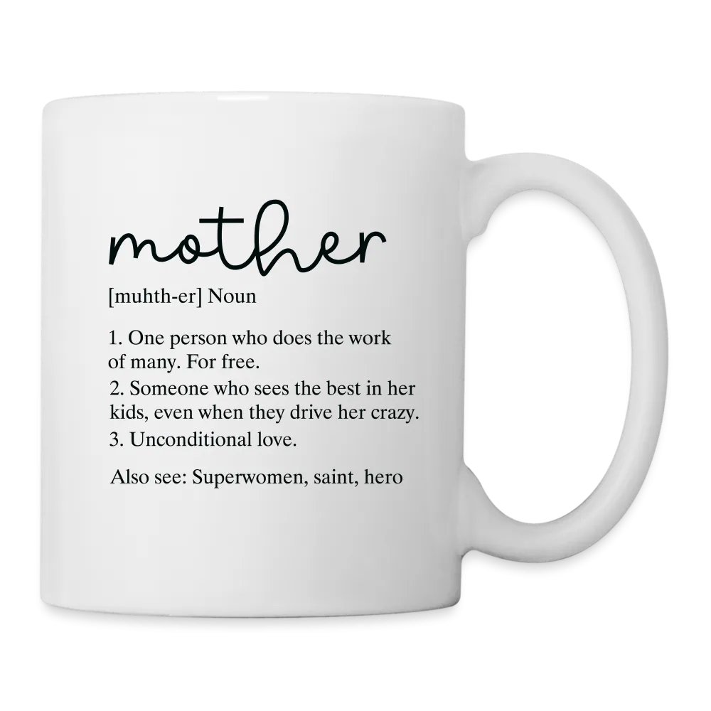 Mother Definition Coffee Mug