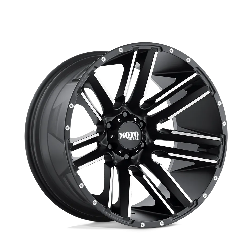 Moto Metal MO978 Razor 18X9 6X139.7 18mm Satin Black Machined