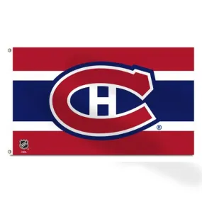 Mustang NHL Montreal Canadiens 3 X 5 Primary Banner Flag