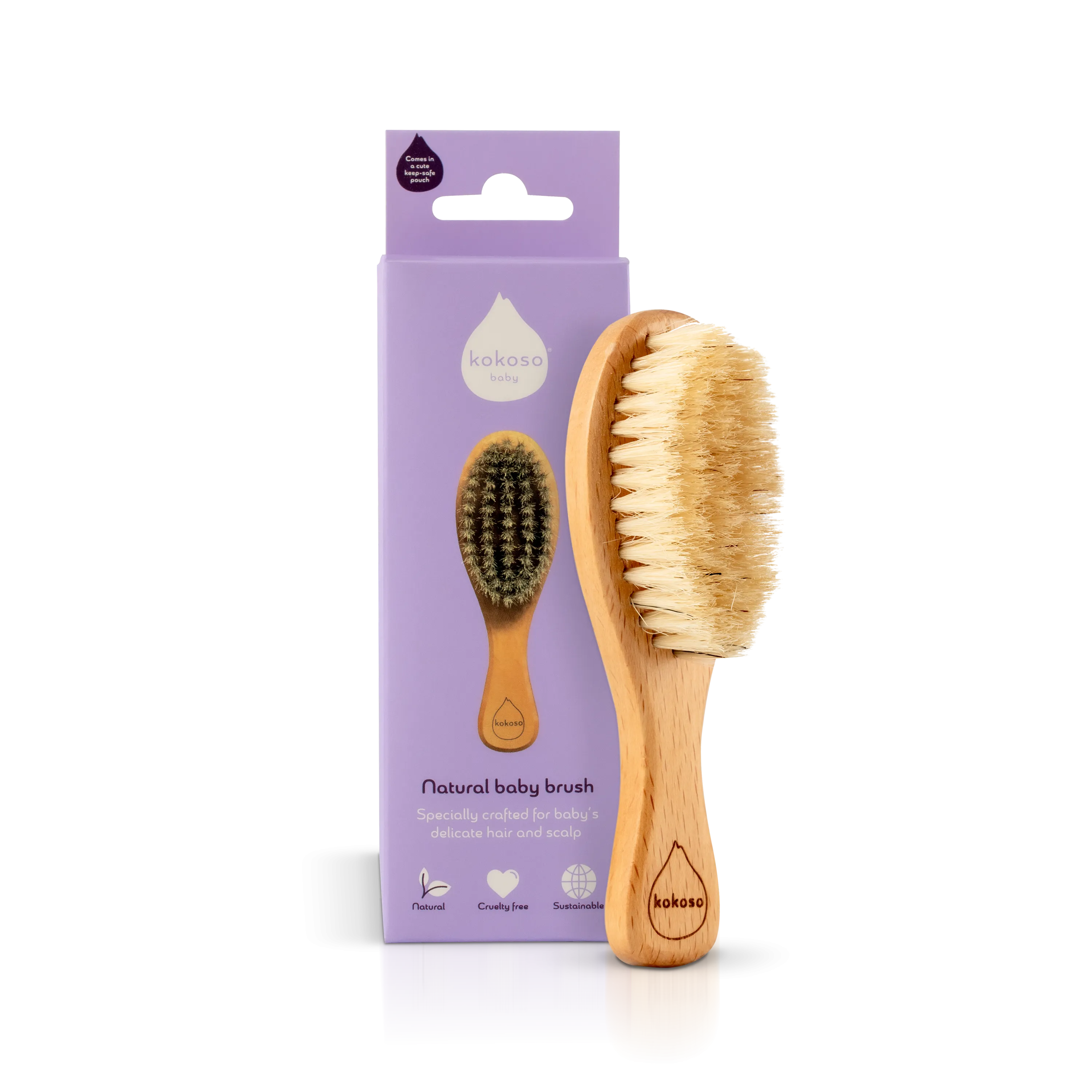 Natural Baby Hairbrush