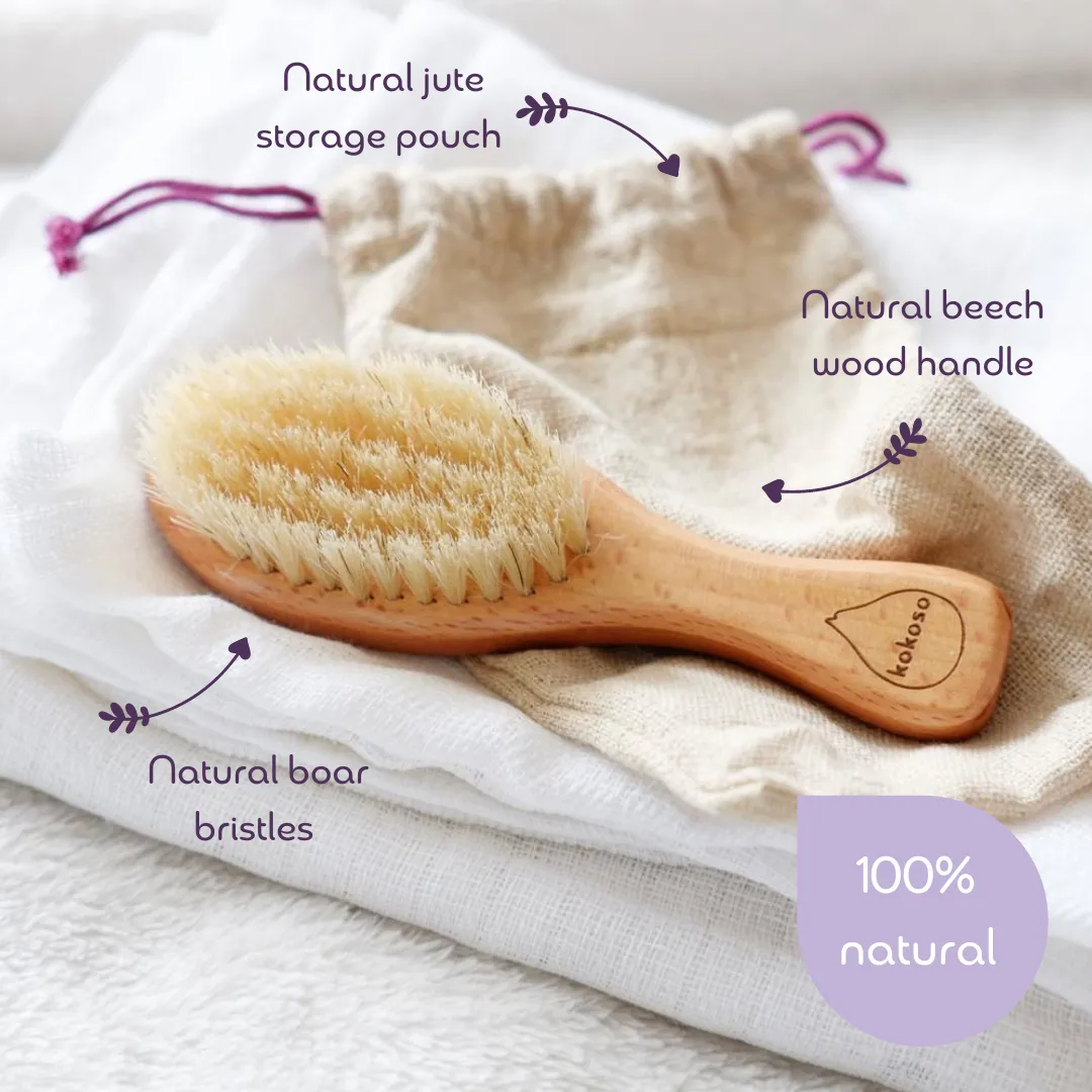 Natural Baby Hairbrush