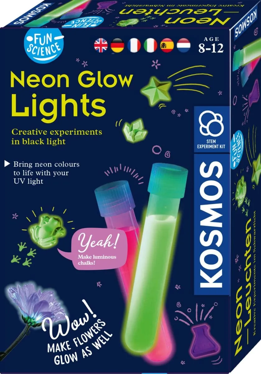 Neon Glow Lights science kit