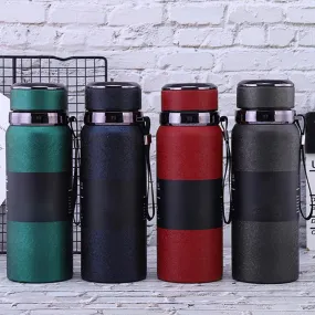 (Net) 800 ML| High Capacity Business Thermos Mug Stainless Steel Tumbler Insulated Water Bottle Vacuum Flask for Office Tea Mugs