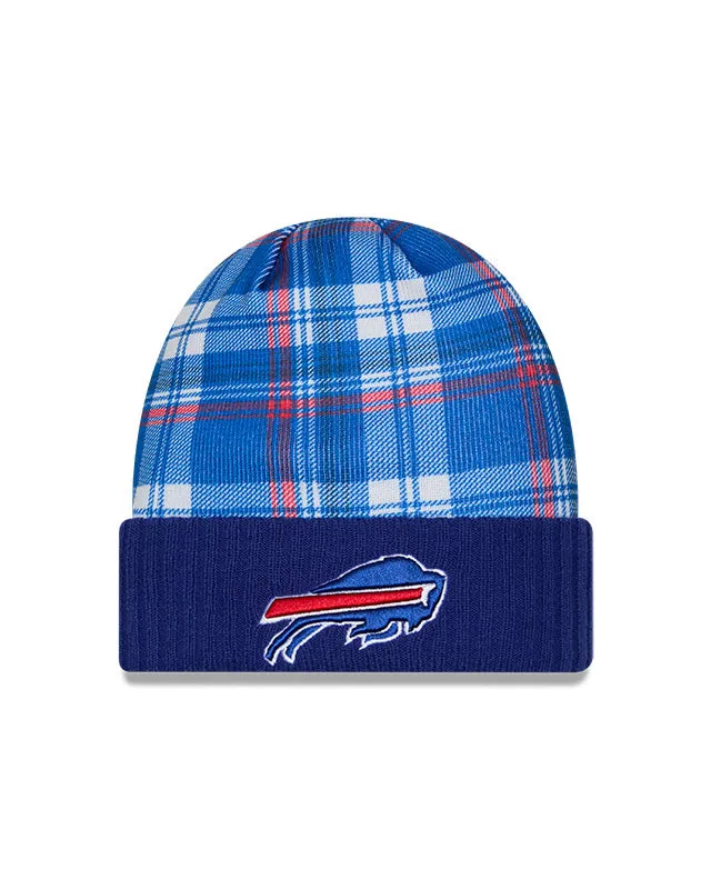 New Era Men's NFL Buffalo Bills Sideline 24 Statement Cuffed Knit Toque