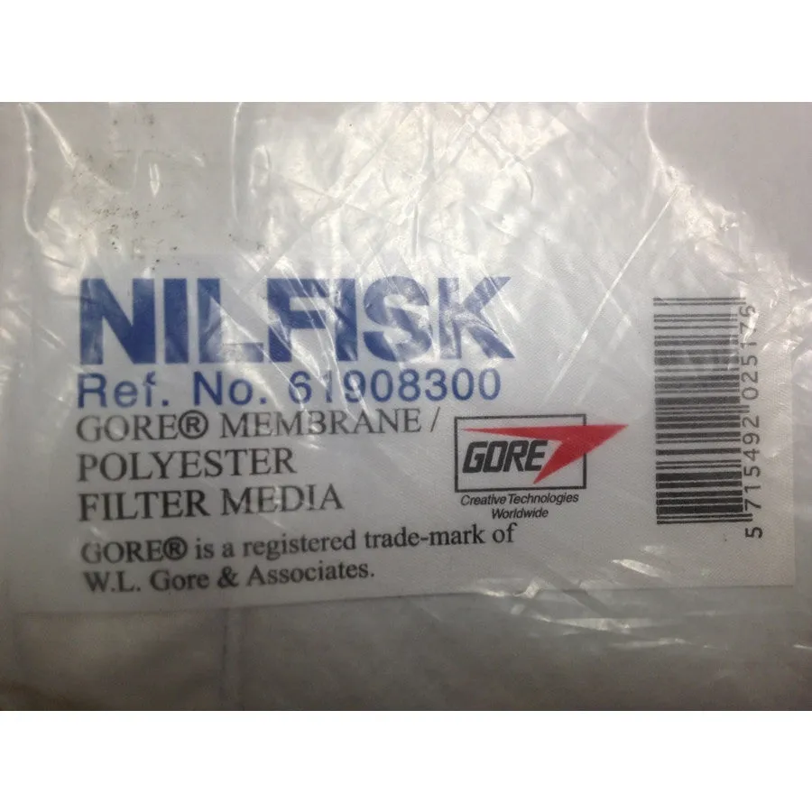 Nilfisk GS83 and GB733 Vacuum Cleaner Gore-Tex Main Pleated Sack Filter