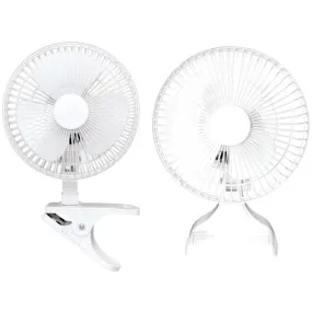 Optimus F-0645 6 Convertible Personal Clip-on/Table Fan