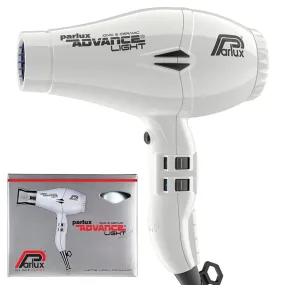 Parlux Advance Light Ionic & Ceramic Dryer 2200W - White