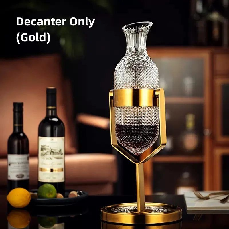 Pendulum Glass Wine Decanter Sets