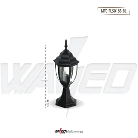 Pillar Lantern - Black