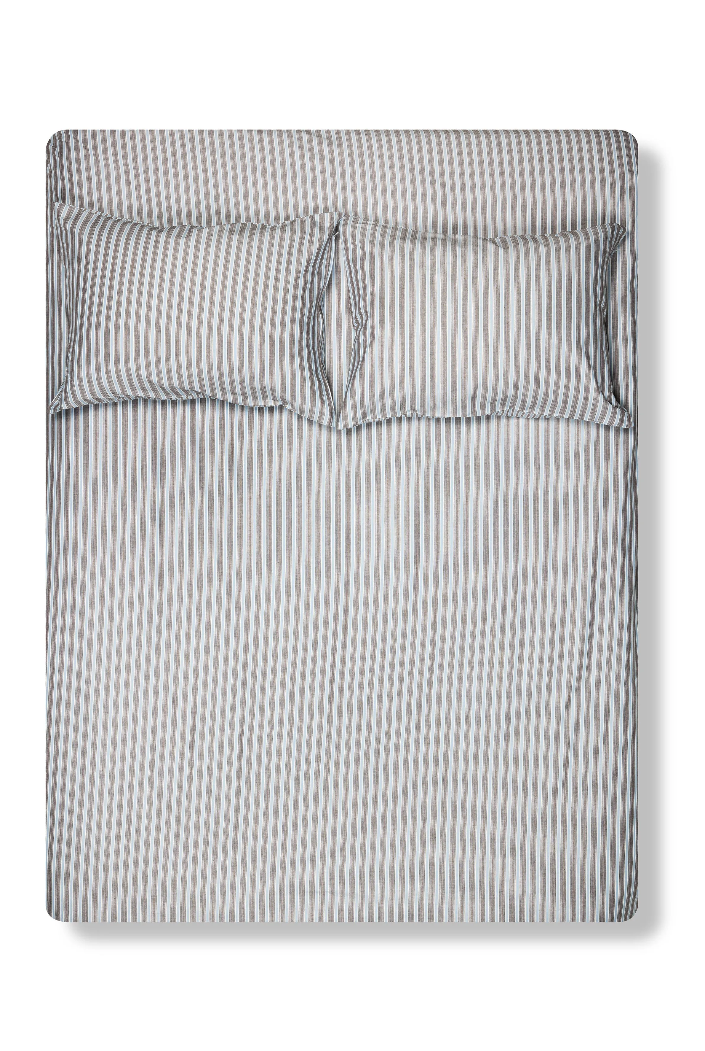 Pima Cotton Percale Bedding "Siena Stripes"