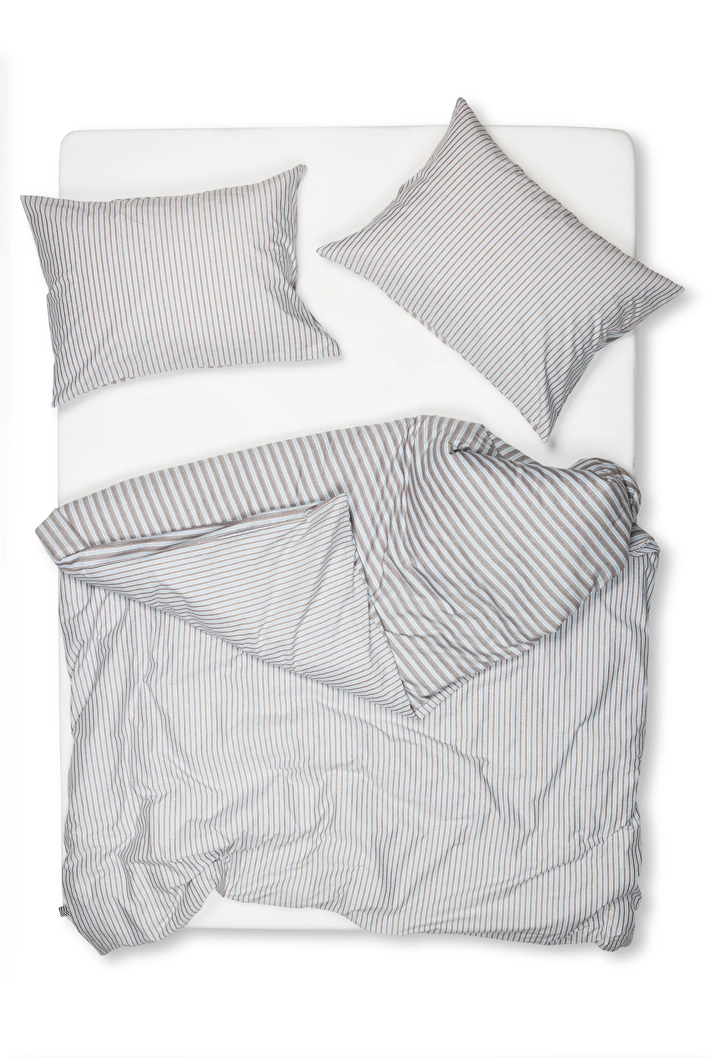 Pima Cotton Percale Bedding "Siena Stripes"