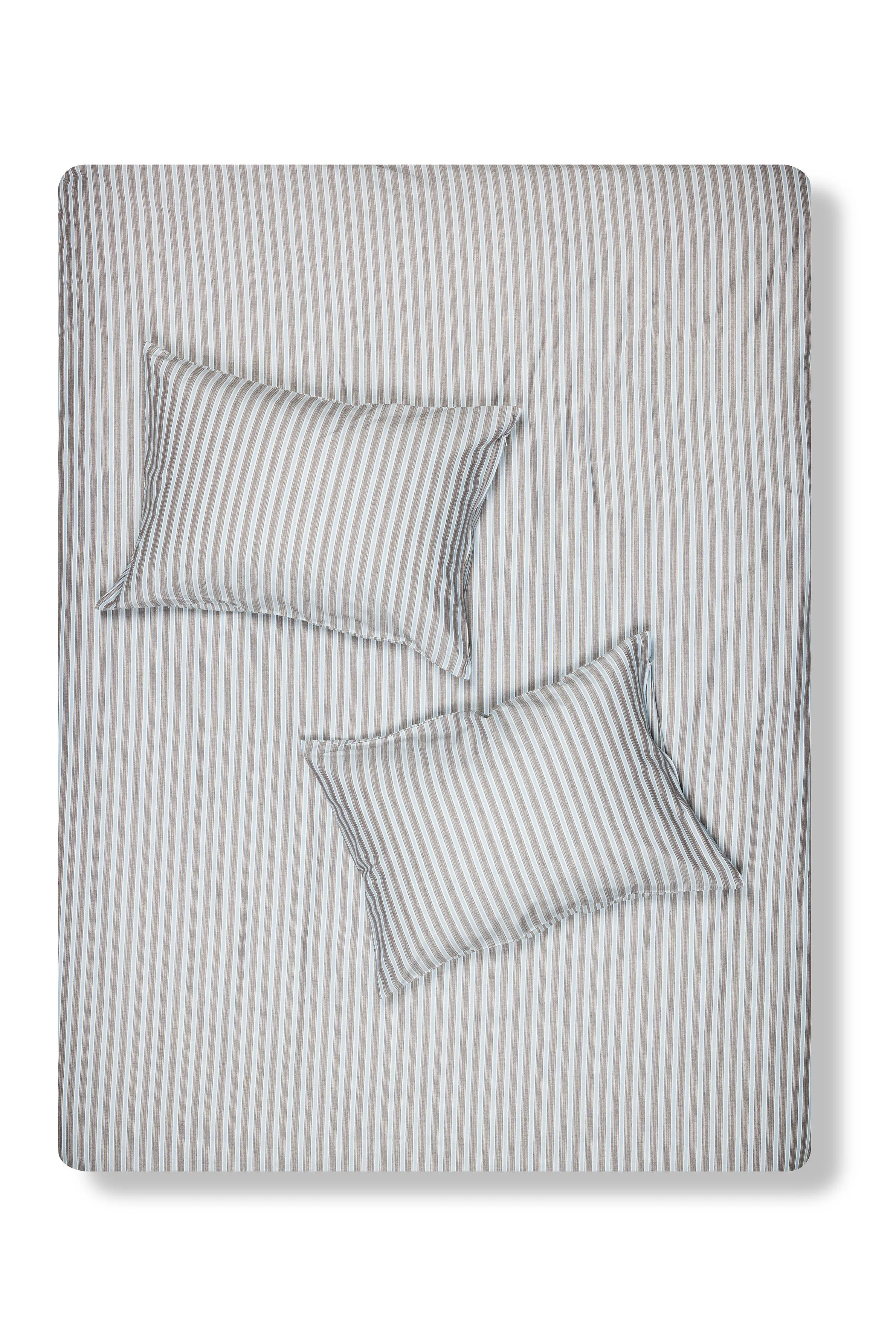 Pima Cotton Percale Bedding "Siena Stripes"