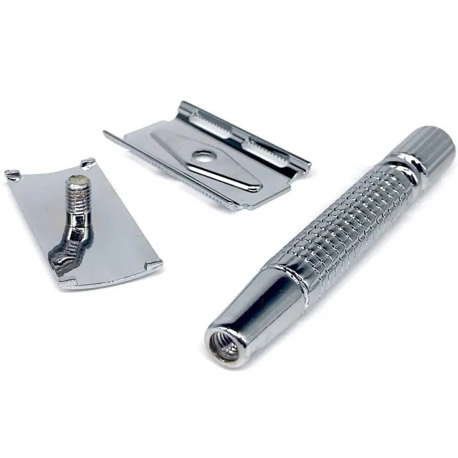 Plastic Free Safety Razor - Stainless Steel