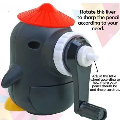 Powerful Penguin Table Sharpener