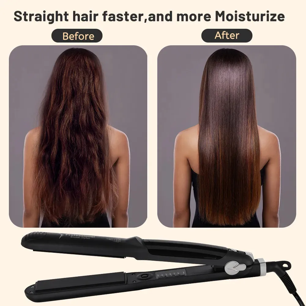 Professional Steam Hair Straightener