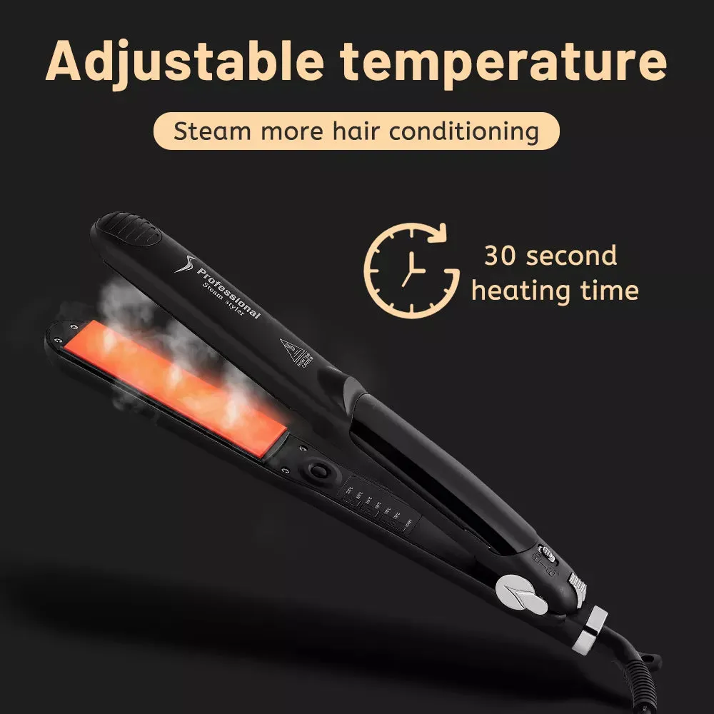 Professional Steam Hair Straightener