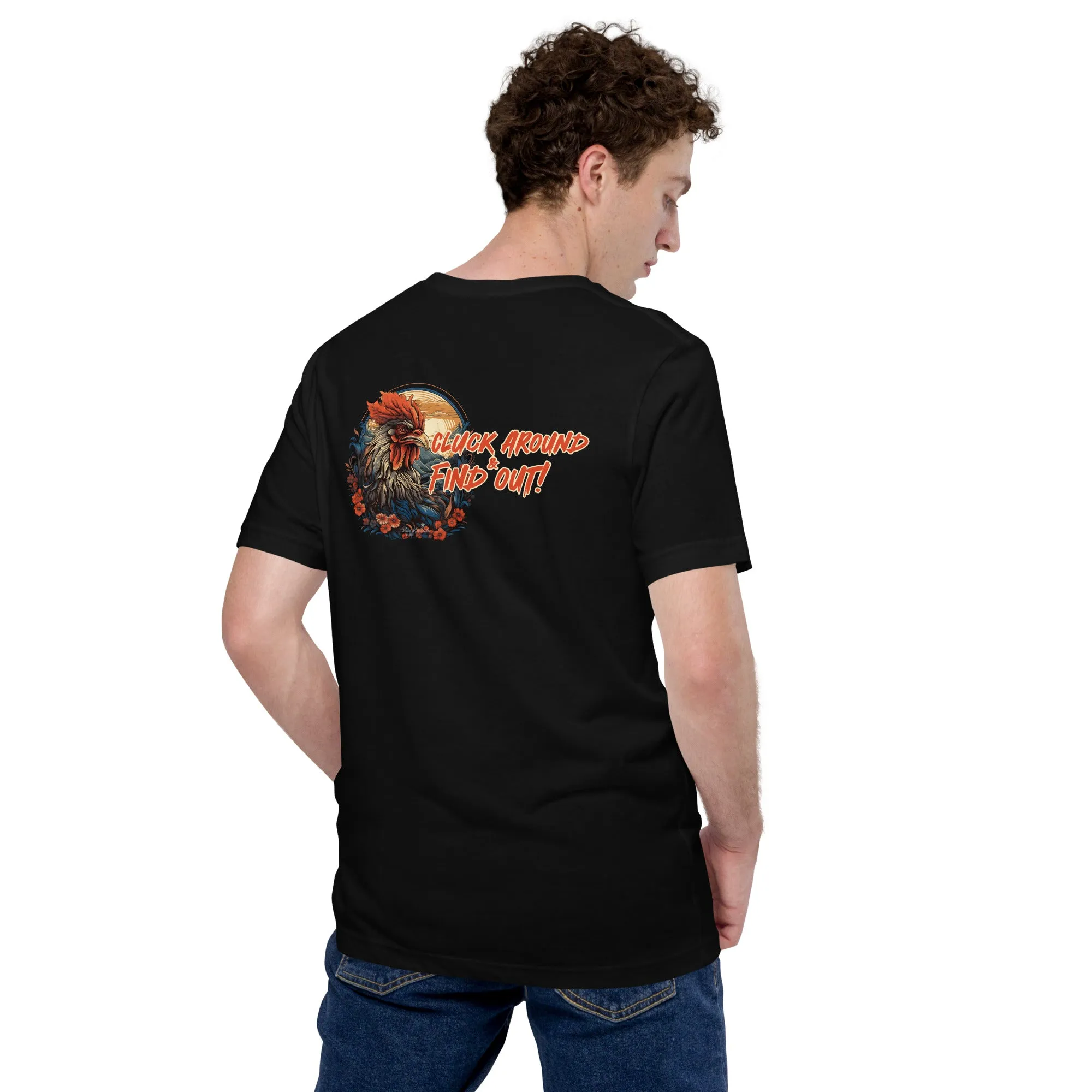 "Cluck Around & Find Out" Soft Tee for fans of Chickens and Roosters