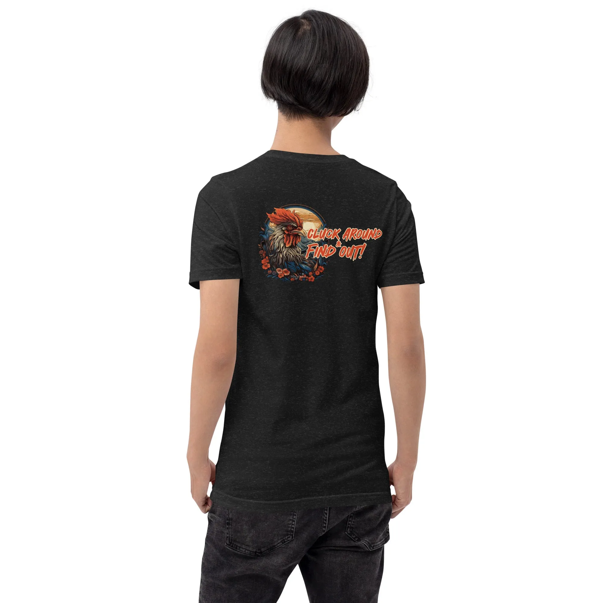 "Cluck Around & Find Out" Soft Tee for fans of Chickens and Roosters