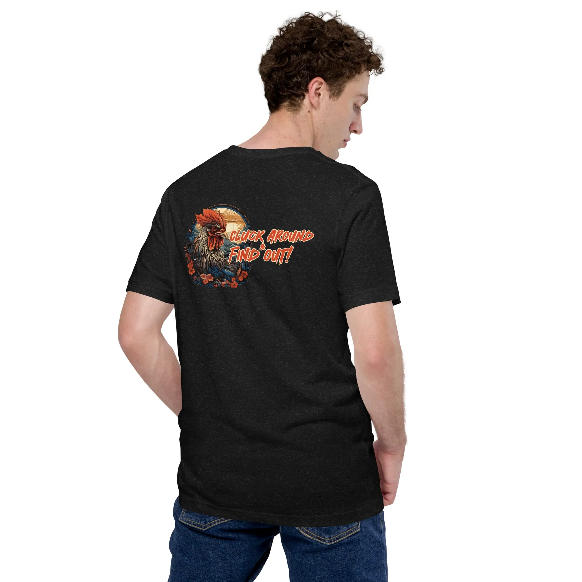 "Cluck Around & Find Out" Soft Tee for fans of Chickens and Roosters