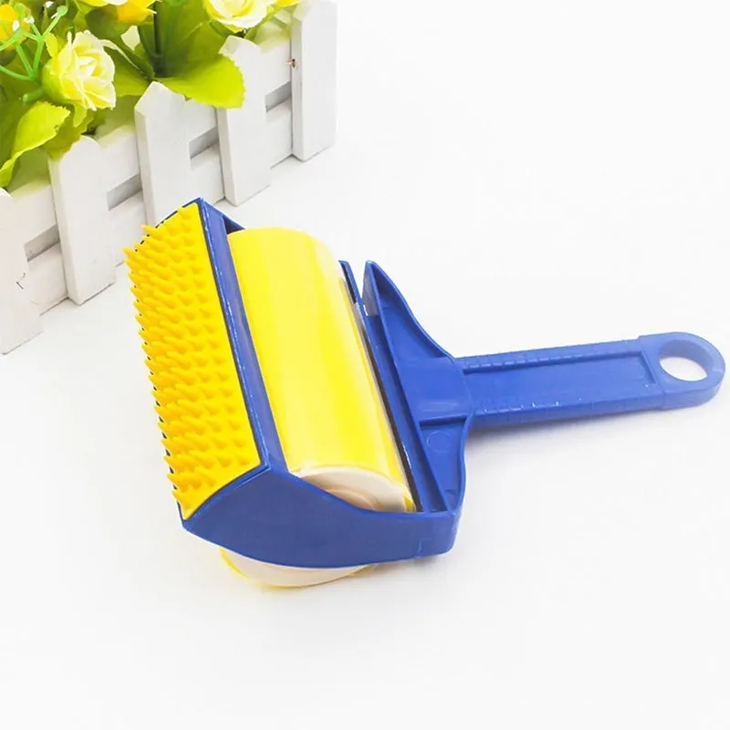 Reusable Sticky Washable Pet Lint Dust Roller Brush