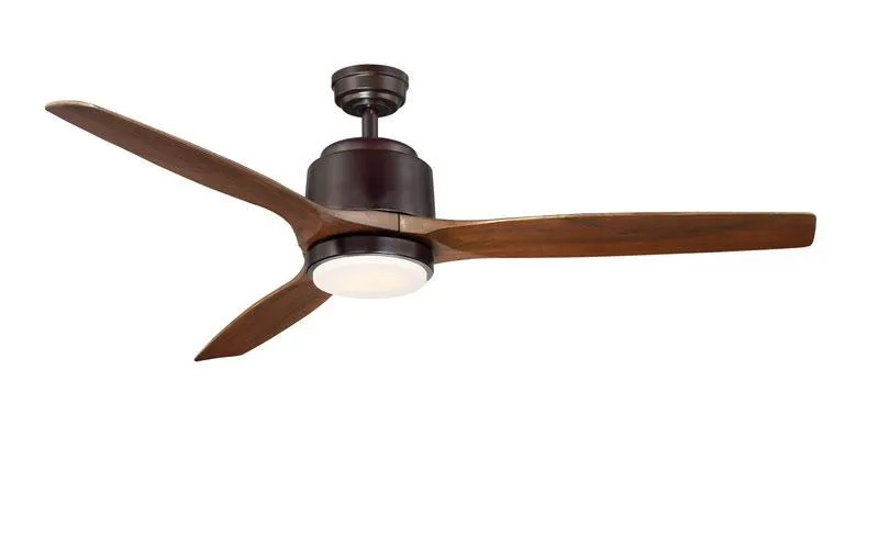 Reya 56 Inch Oiled Bronze Ceiling Fan