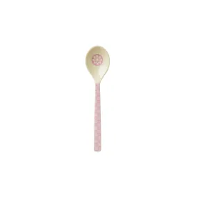 Rice DK Melamine Teaspoon with Graphic Flower Print