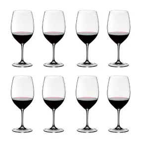 Riedel Vinum Bordeaux / Cabernet Sauvignon / Merlot Glass - Set of 8 - 7416/0