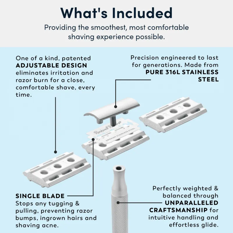 Rockwell - 6S Adjustable Safety Razor