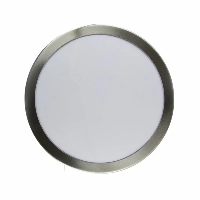 Round Chrome Ceiling Light