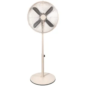 Russell Hobbs RHMPF1601GR 16” Metal Pedestal Fan in Greige