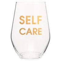 Self Care Wine Glass