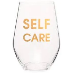 Self Care Wine Glass