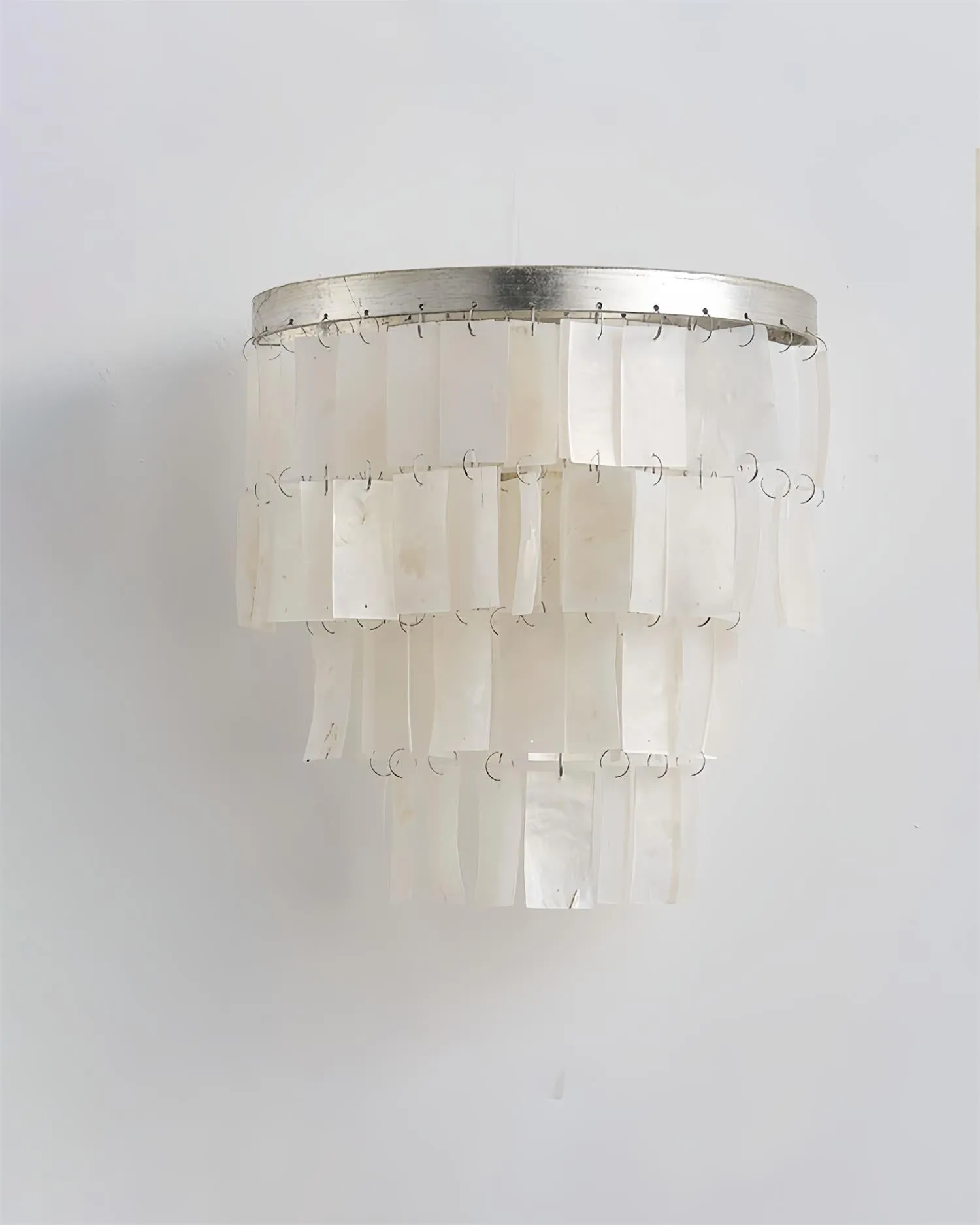 Shell Tiered Wall Lamp 9.8″- 10.2″