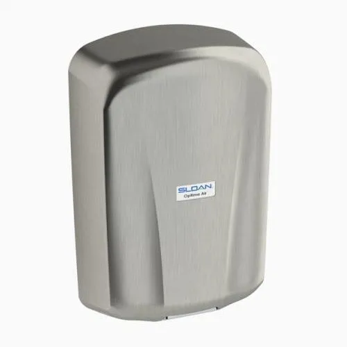 Sloan® Optima® Air EHD-702-BN Hand Dryer - "Brushed Nickel" (Satin Stainless Steel) High Speed Automatic Surface Mounted ADA-Compliant (208V-277V)