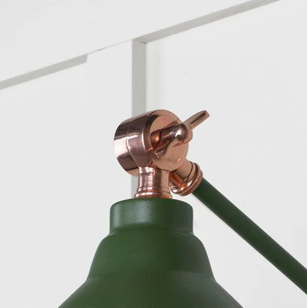 Smooth Copper Brindley Wall Light in Heath | From The Anvil