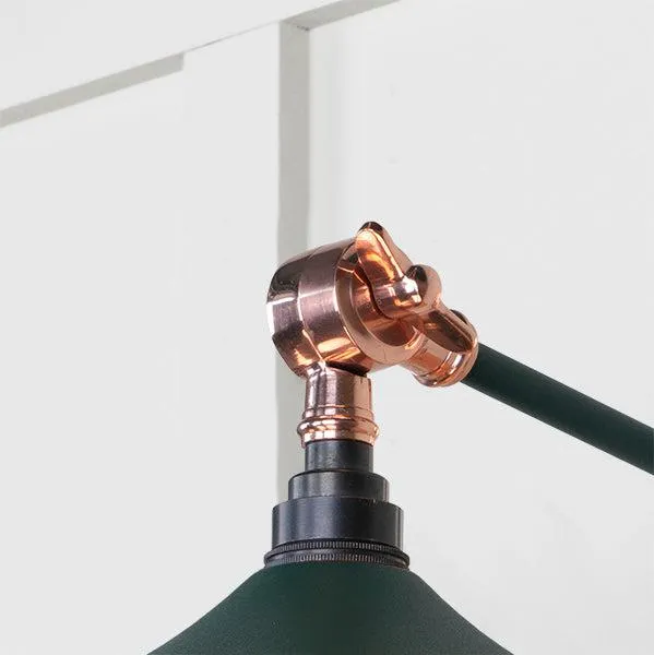 Smooth Copper Flora Wall Light in Dingle | From The Anvil