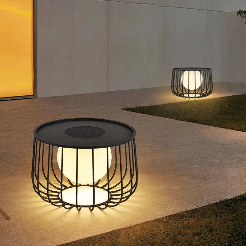 Solar Powered Glow Garden Table – Illuminate Your Outdoor Oasis