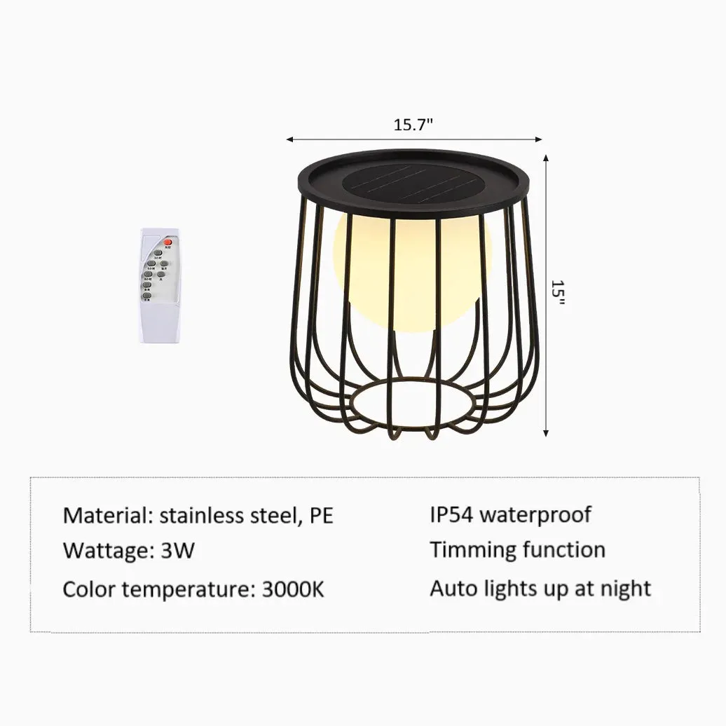 Solar Powered Glow Garden Table – Illuminate Your Outdoor Oasis