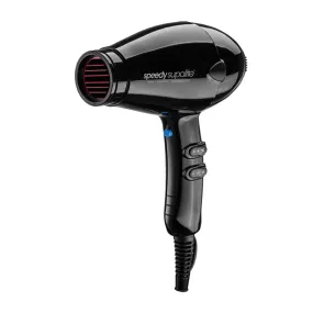 Speedy Superlite Professional Hairdryer / Black with Diffuser