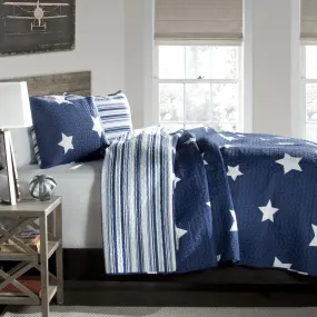 Star 3 Piece Quilt Set