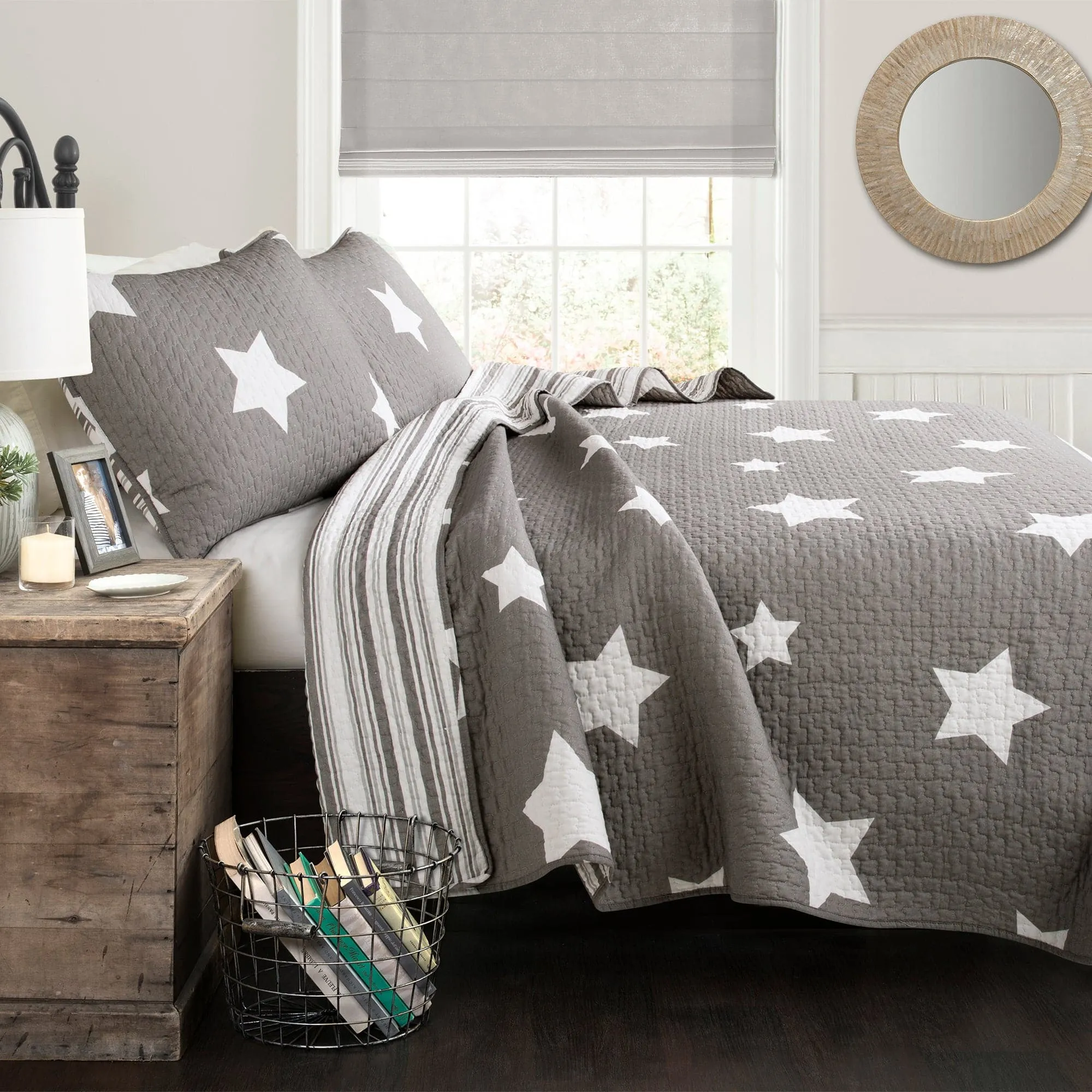 Star 3 Piece Quilt Set