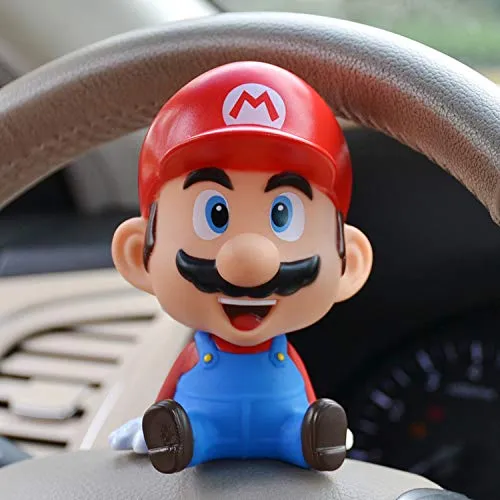 Super Mario Red Bobblehead with Mobile Holder