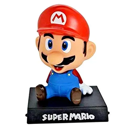 Super Mario Red Bobblehead with Mobile Holder