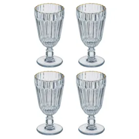 Tempa Amara Wine Glass 250ml Set of 4 in Blue