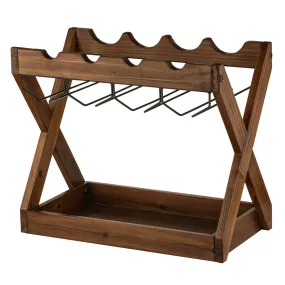 Tempa Brody Complete Wine Rack Walnut