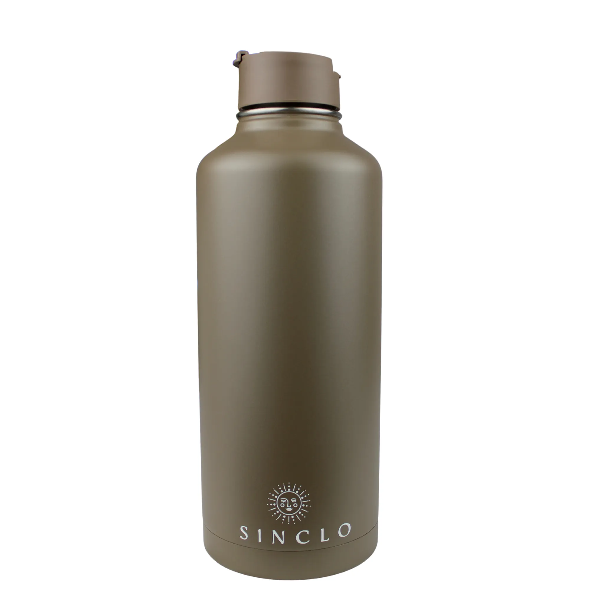 The Biggie 2.5L Water Bottle (Brown)