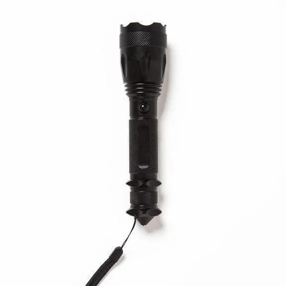 The Black on Black Aluminum Flashlight