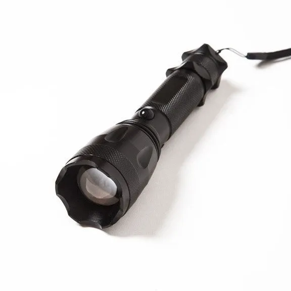 The Black on Black Aluminum Flashlight