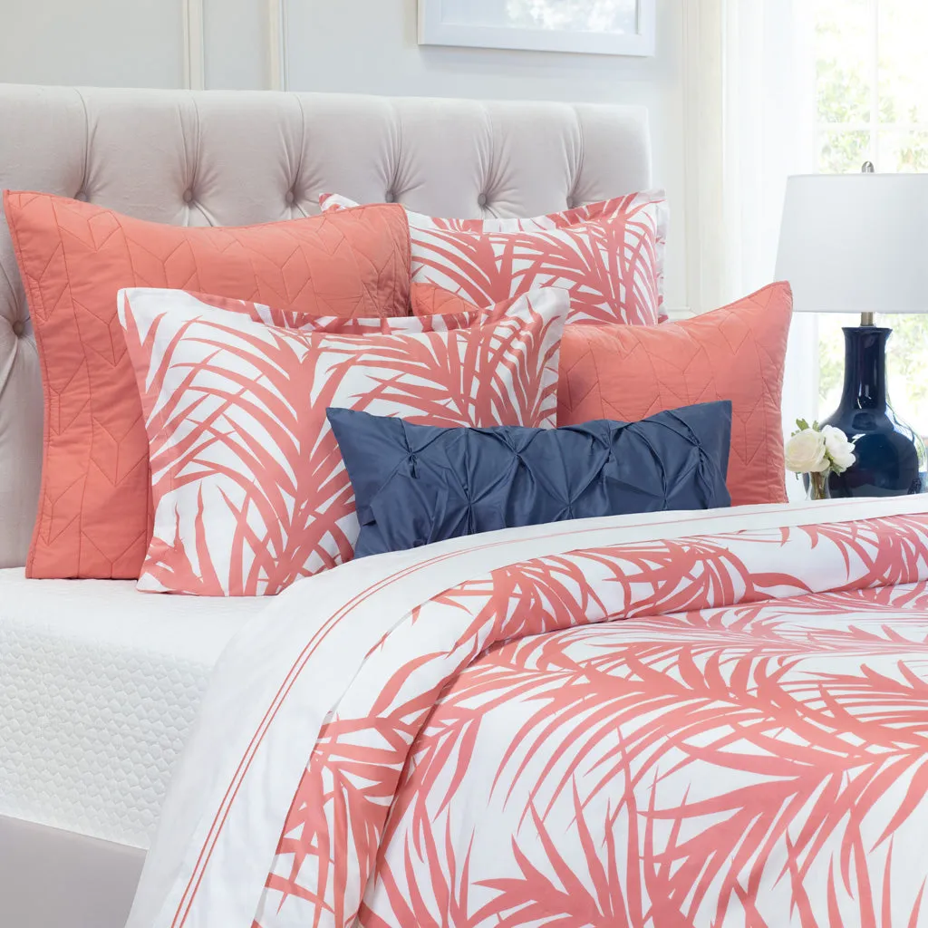 The Coral Lines Embroidered Sheet Set